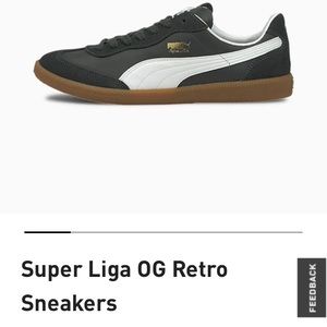 Puma Super Liga OG Retro Blue Men’s Size 7